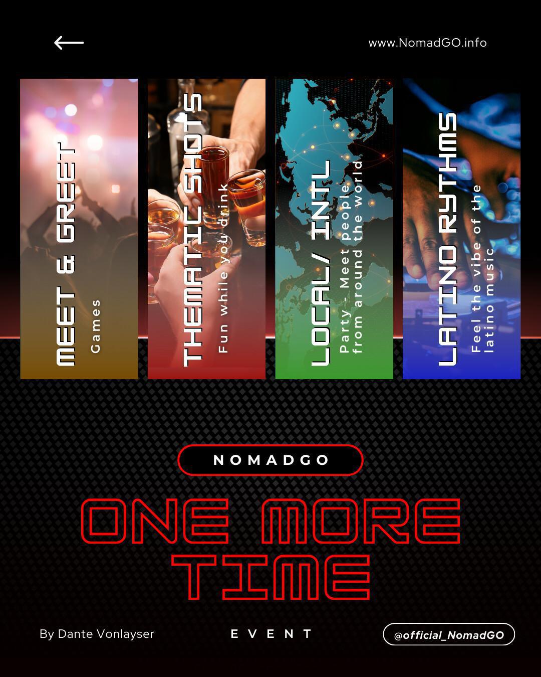 One More Time – Games, DJ & Latino Music