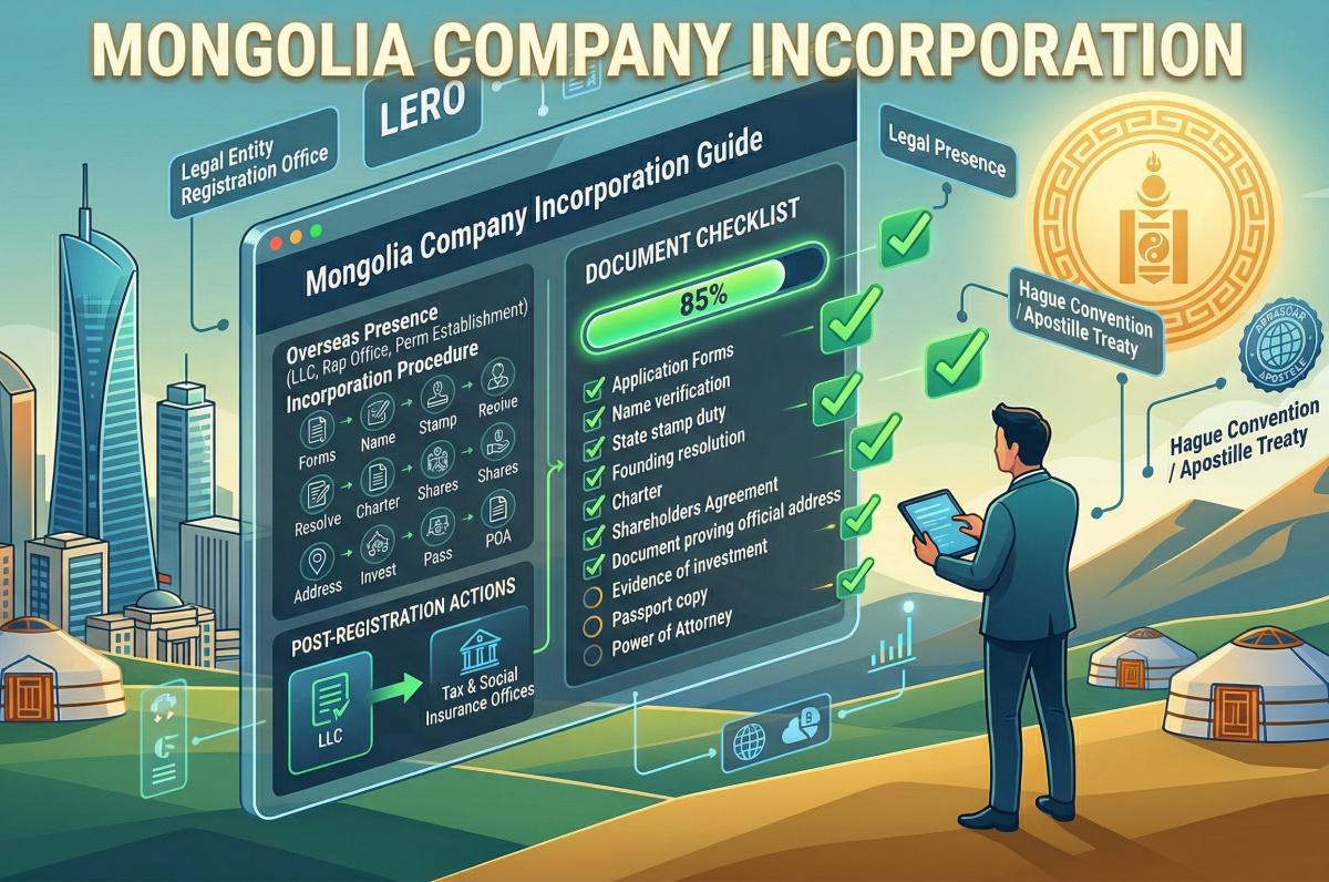 Guide to Company Incorporation in Mongolia for Foreign Investors