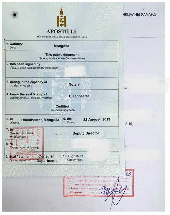 DOCUMENTS REQUIRED FOR OBTAINING AN APOSTILLE CERTIFICATE DOCUMENTS REQUIRED FOR OBTAINING AN APOSTILLE CERTIFICATE