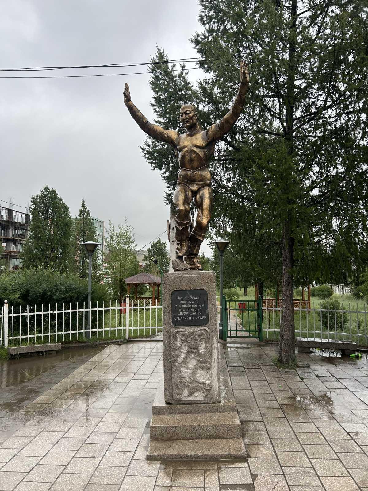 Natsagiin Jamyan Monument Natsagiin Jamyan Monument