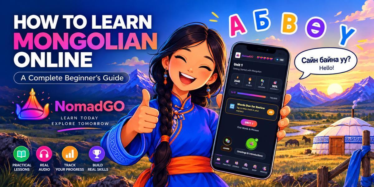 How to Learn Mongolian Online: A Complete Beginner's Guide