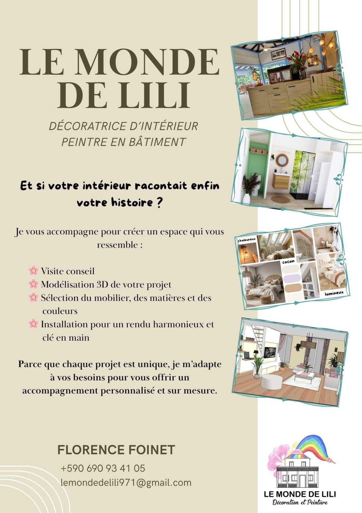 LE MONDE DE LILI - décoration d'intérieur, peintre en bâtiment LE MONDE DE LILI - décoration d'intérieur, peintre en bâtiment