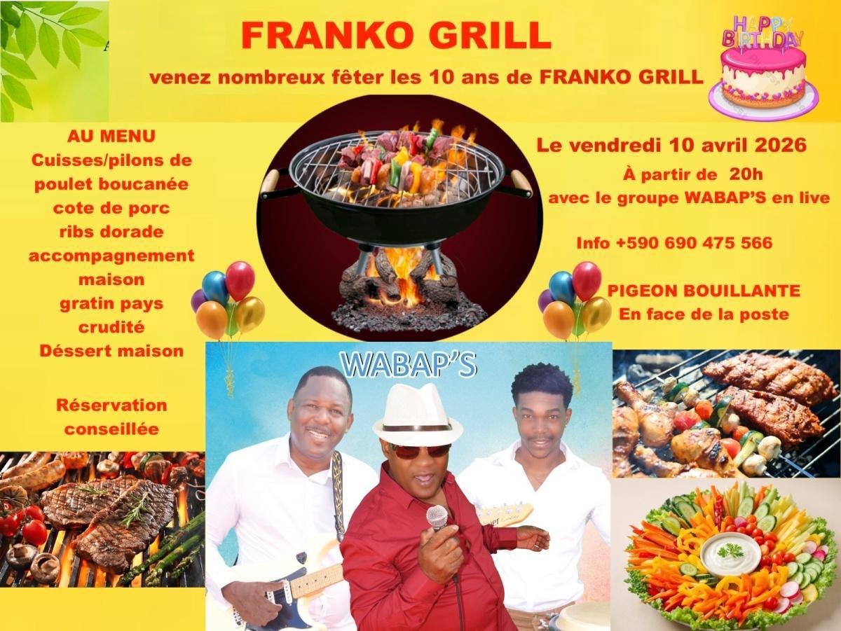 Concert live au FRANKO GRILL