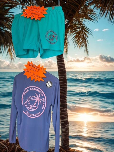 CARIBBEAN COLORS - Custom T-shirt shop offering customizable UV-protective T-shirts and screen printing services for individuals, businesses, and organizations