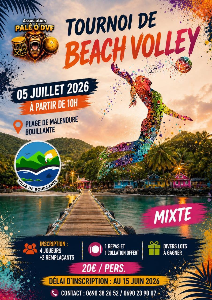 Tournoi de beach volley 