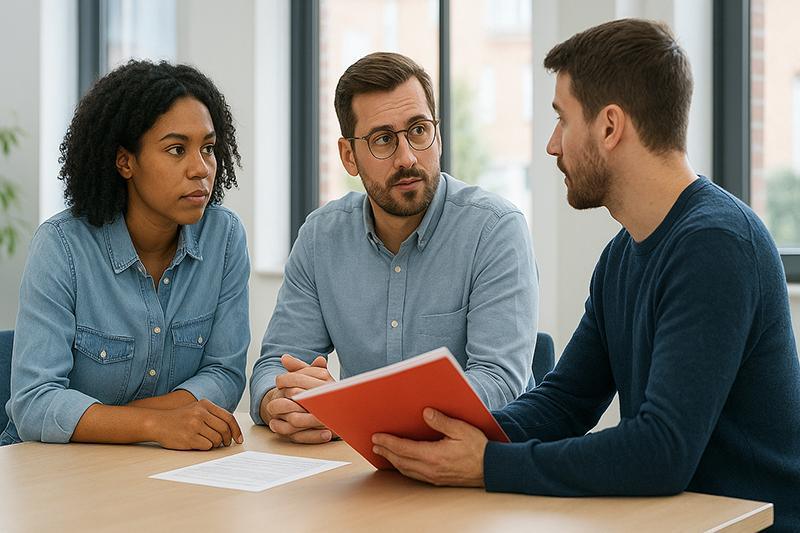 Vous avez une question, un doute ou un souci au travail ? On est là pour vous.