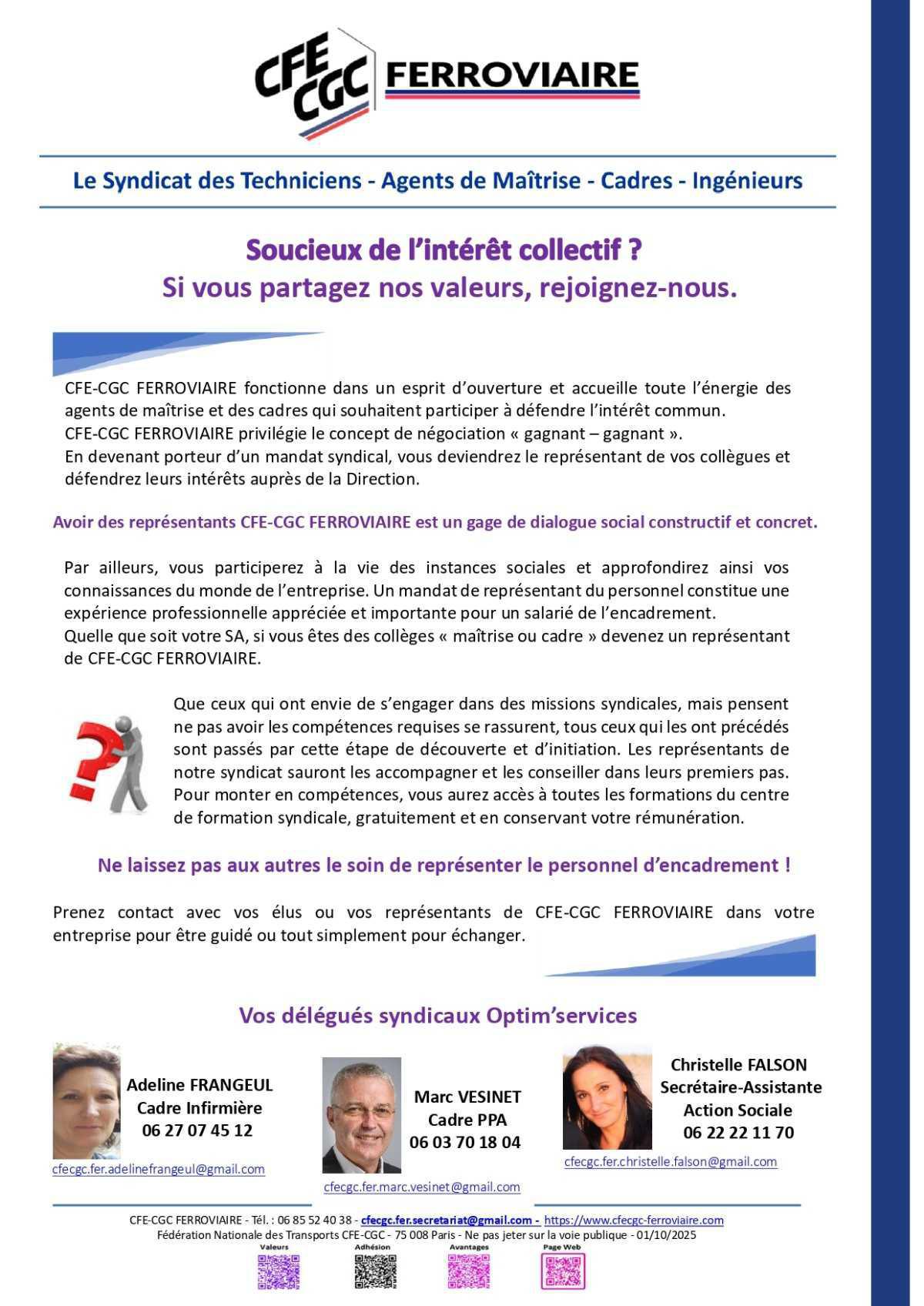 Tract Optim's service 