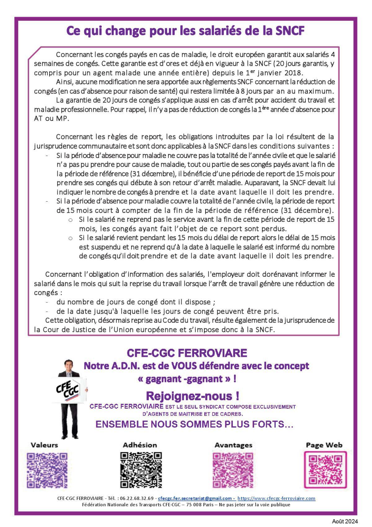 Loi Congés Payés durant un arrêt maladie