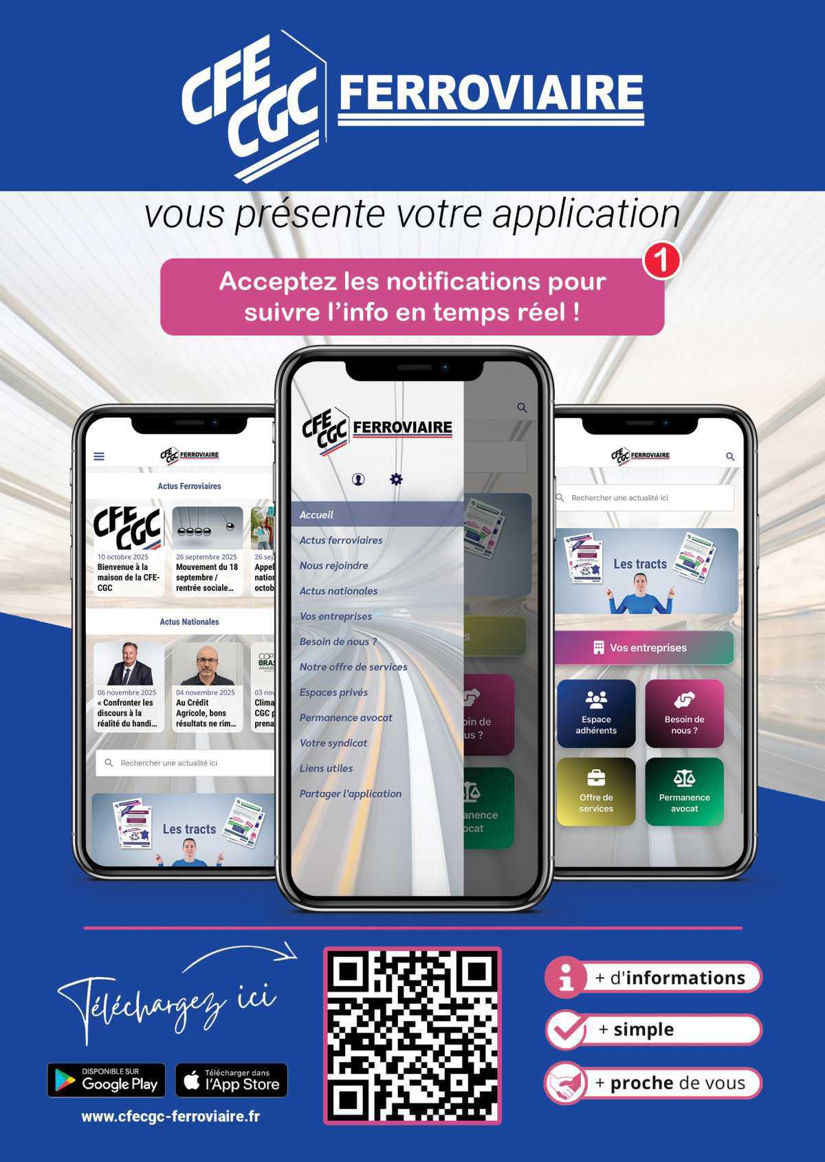 Application CFE-CGC Ferroviaire