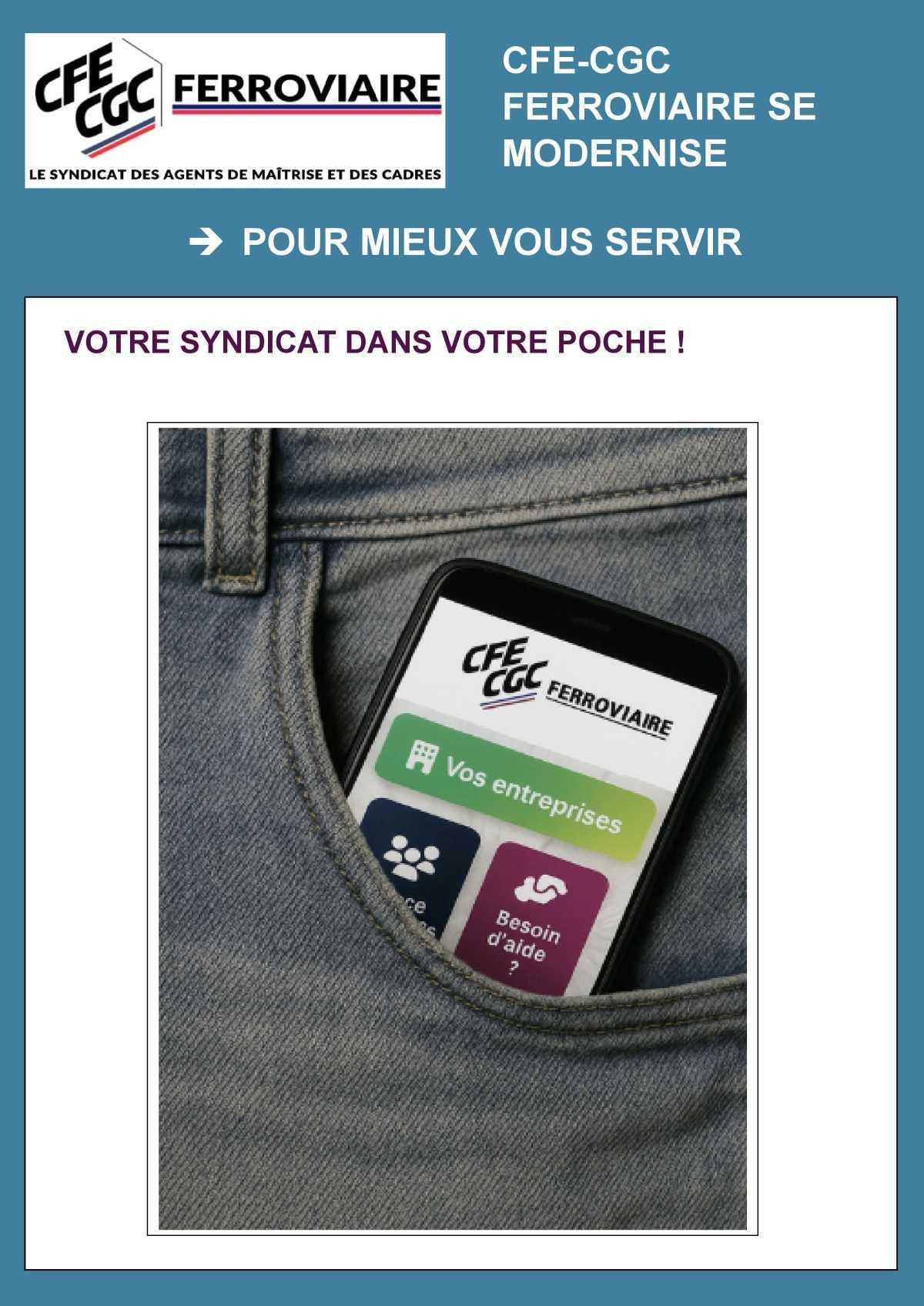Application CFE-CGC Ferroviaire