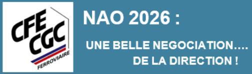NAO 2026: Une belle négociation... de la Direction !