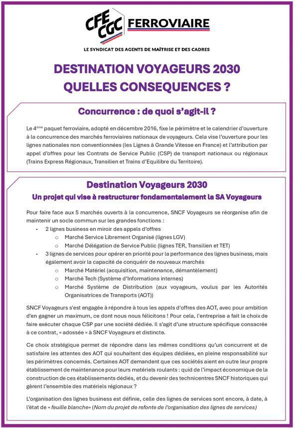 Destination 2030 Quésaco ?