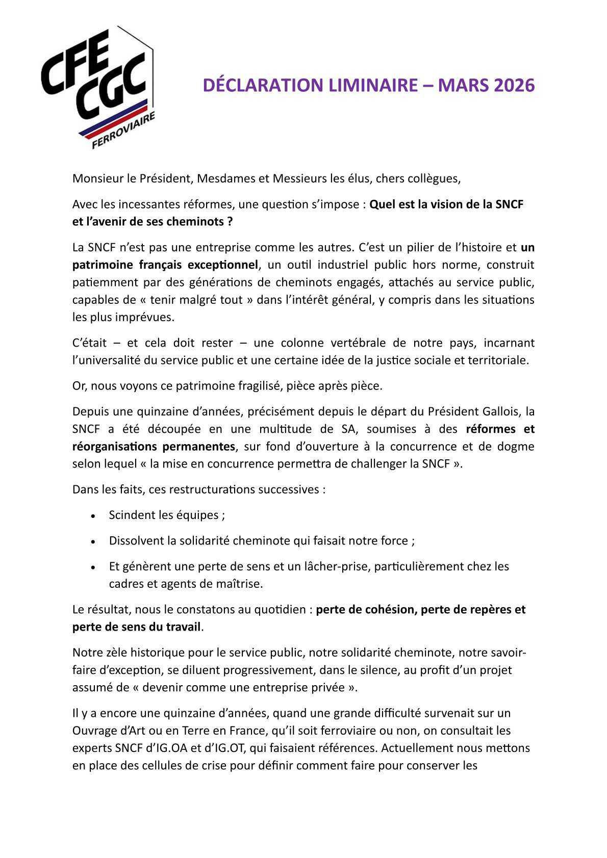 CSE DL mars 2026
