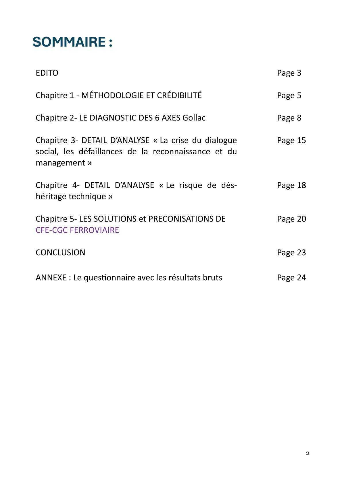 Livre blanc : résultats complément enquête "C'est à vous" détaillés
