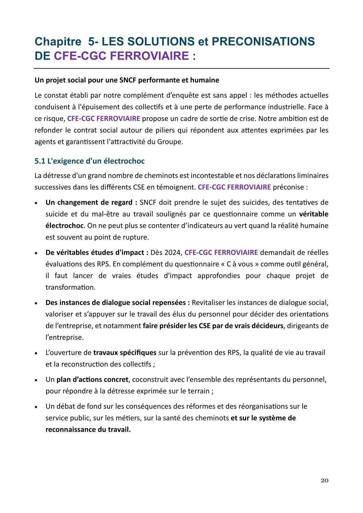 Livre blanc : résultats complément enquête "C'est à vous" détaillés