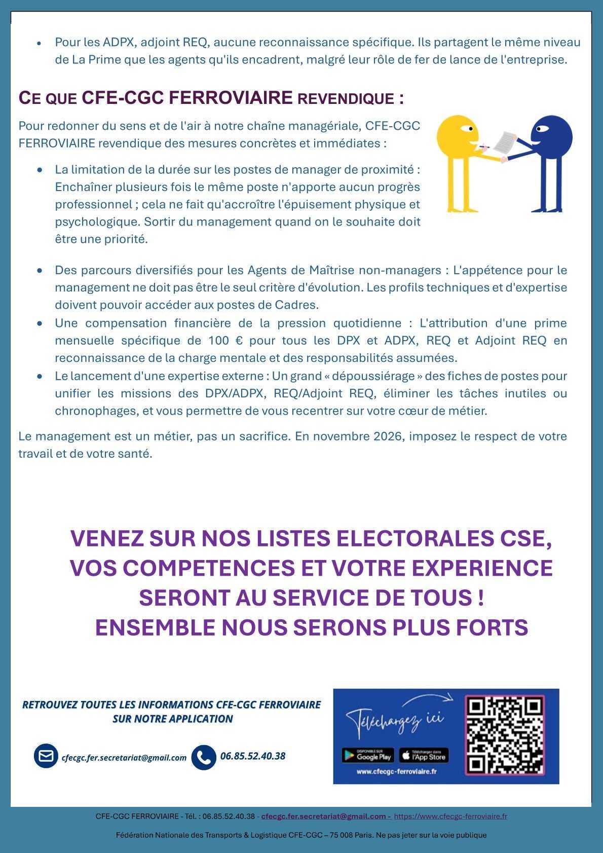 Dirigeant de proximité, Responsable d'Equipe