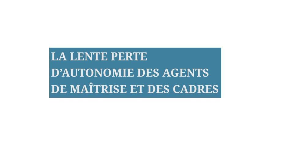 La lente perte d'autonomie