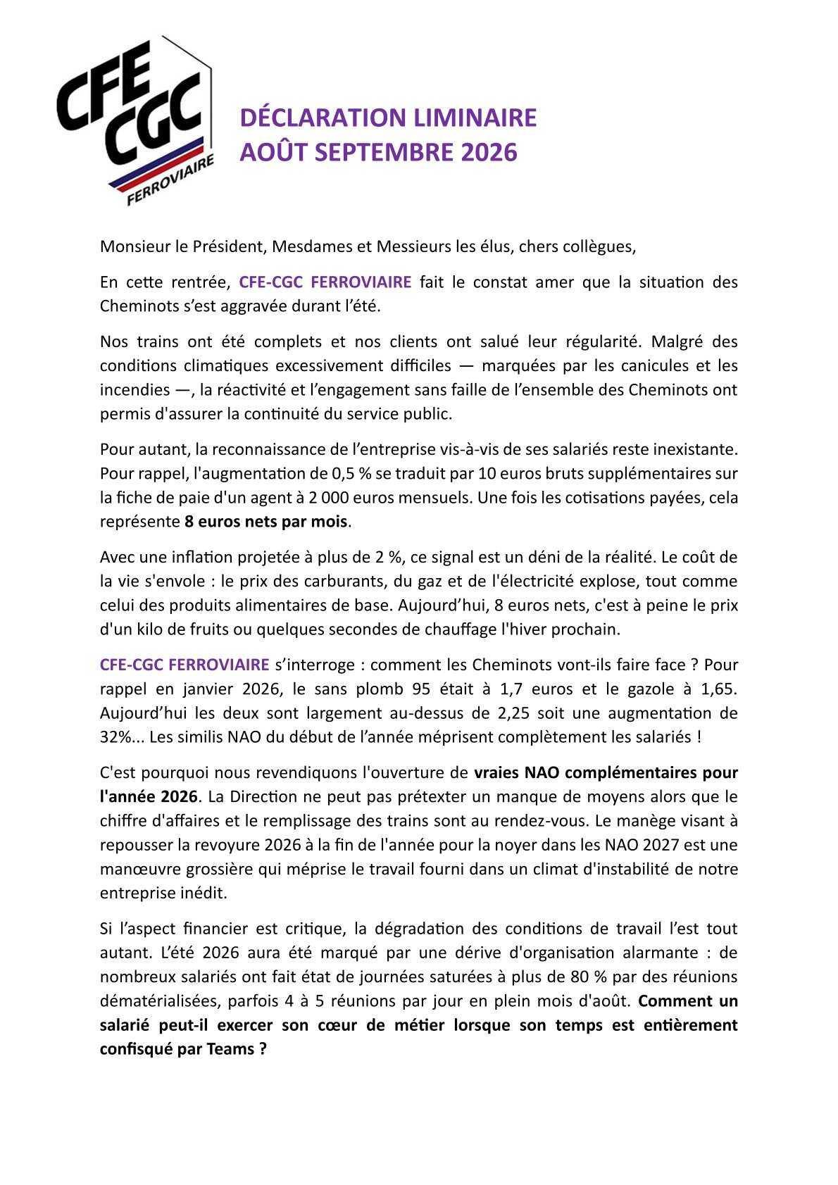 CSE DL Septembre 2026