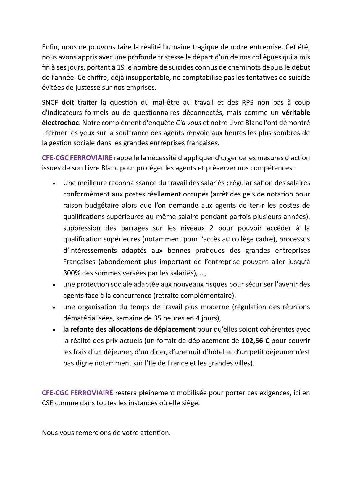 CSE DL Septembre 2026