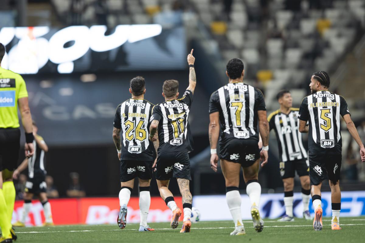 Atlético empata e segue sem bater o Flamengo na Arena MRV Atlético empata e segue sem bater o Flamengo na Arena MRV