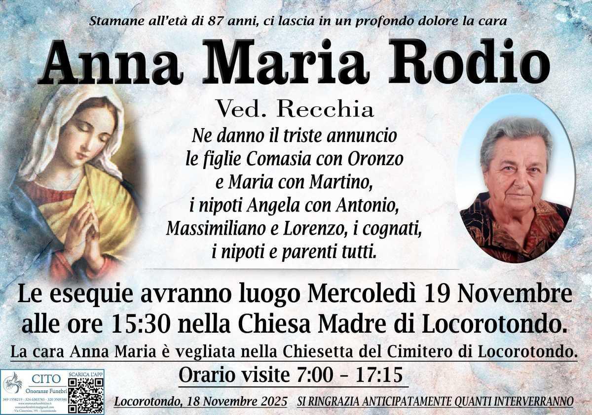 Anna Maria Rodio