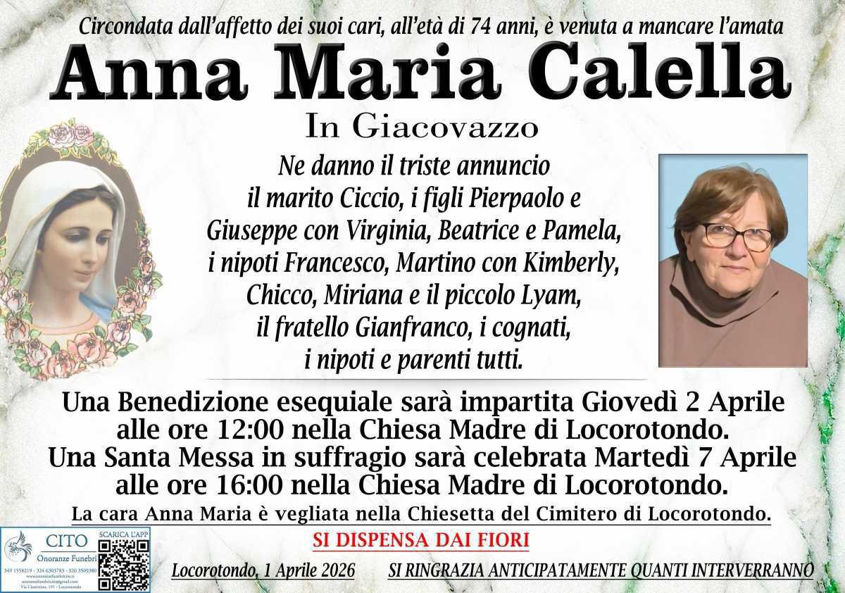 Anna Maria Calella Anna Maria Calella