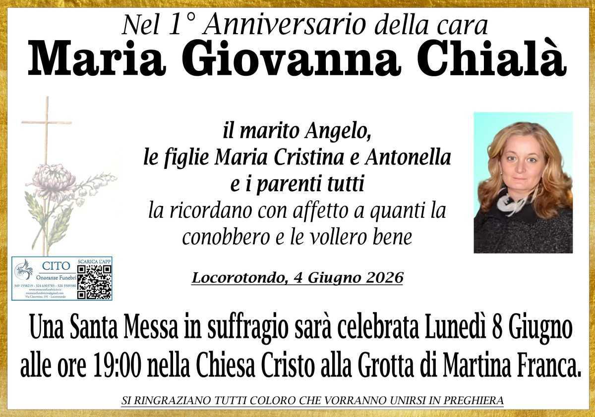 Maria Giovanna Chialà