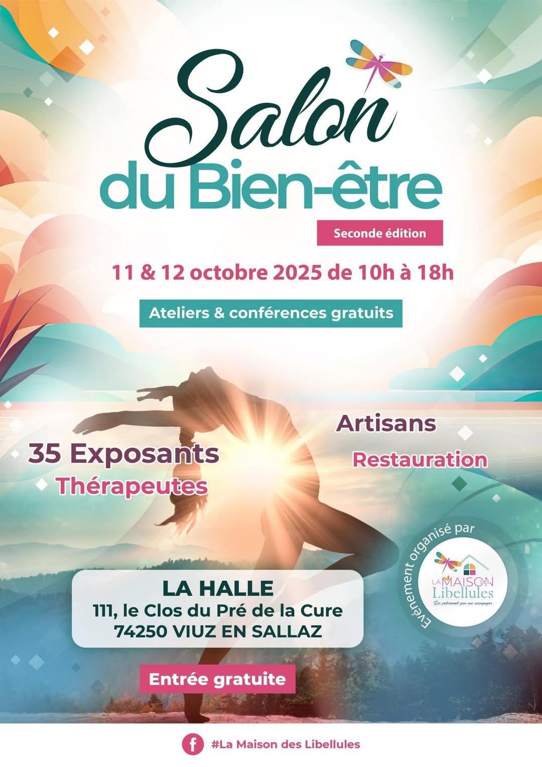11 & 12 octobre 2025 : Salon du Bien-Etre Viuz en Sallaz