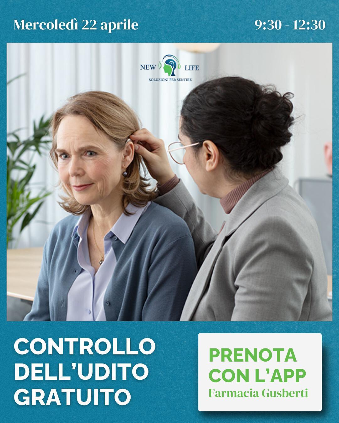 👂Controllo gratuito dell'udito 👂Controllo gratuito dell'udito