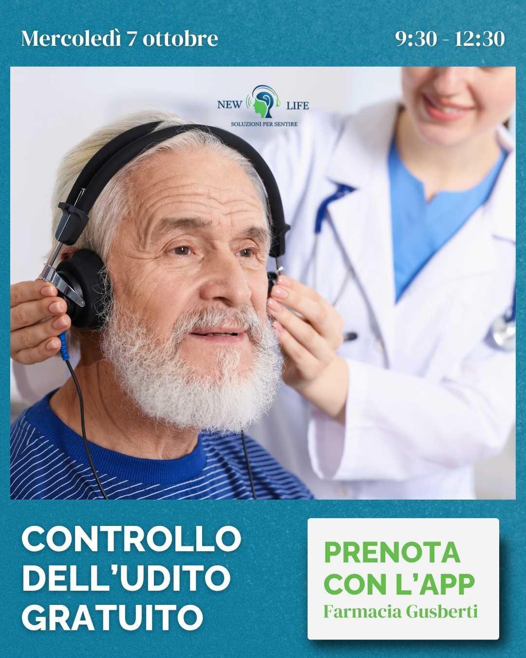 Controllo gratuito dell'udito Controllo gratuito dell'udito
