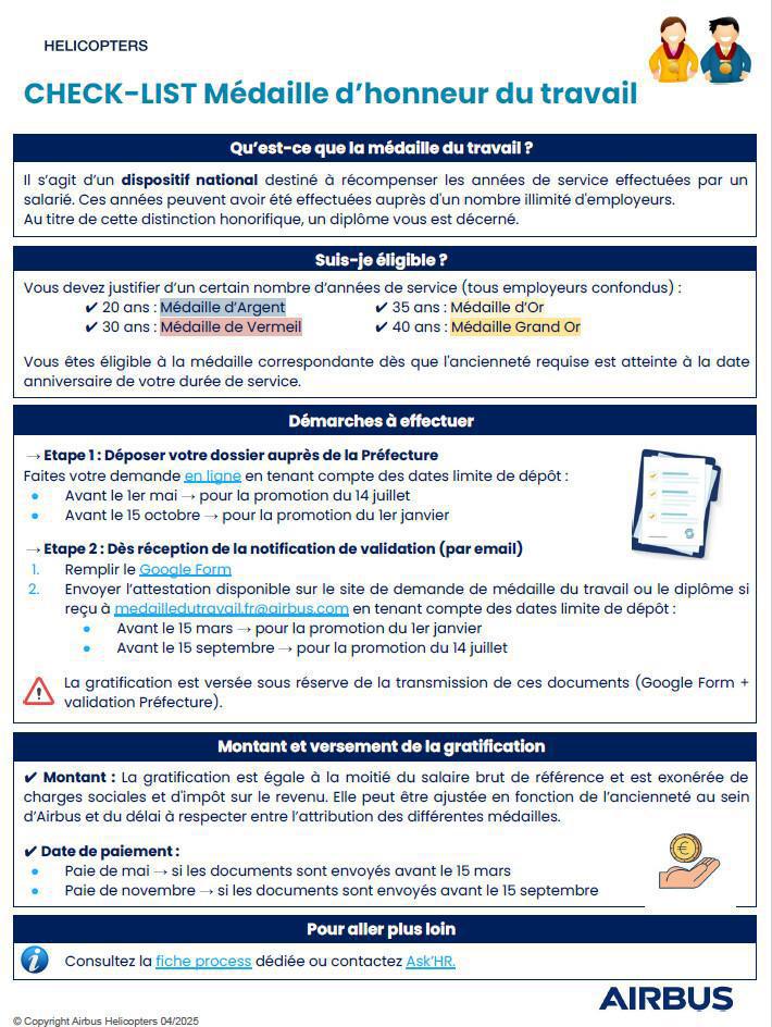 Médaille du travail