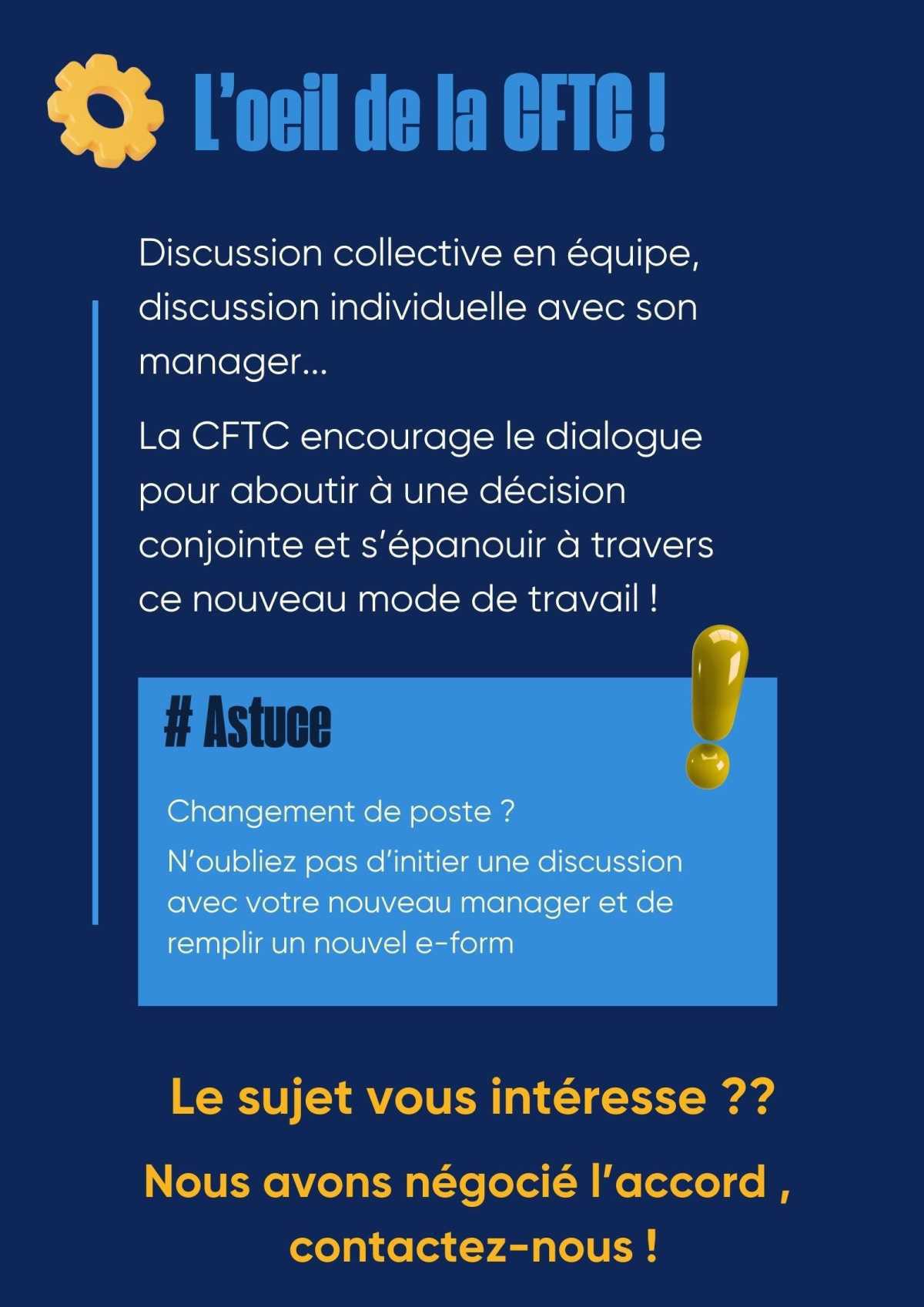 Tuto QVCT Télétravail