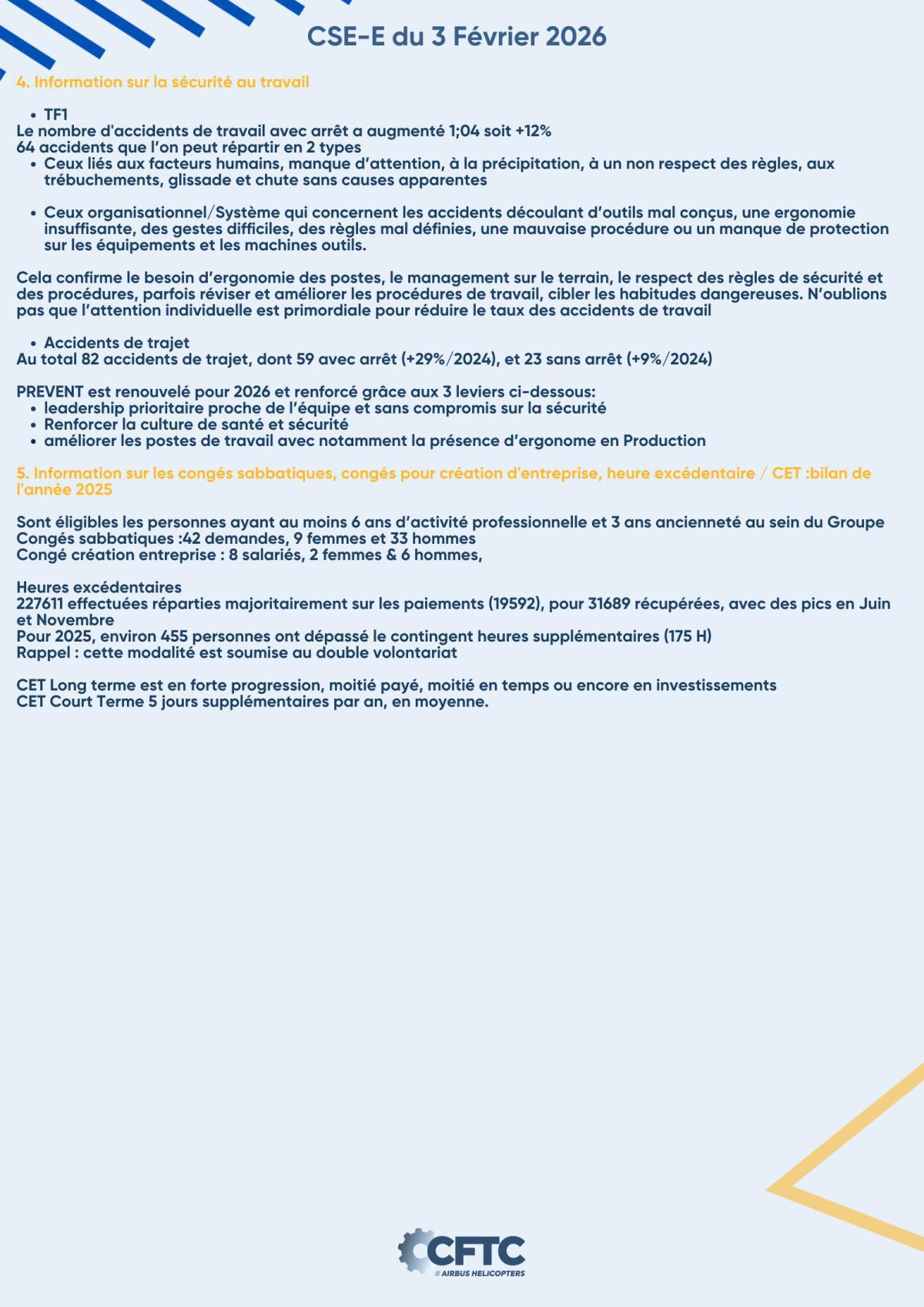 CSE-E du 3 Février 2026