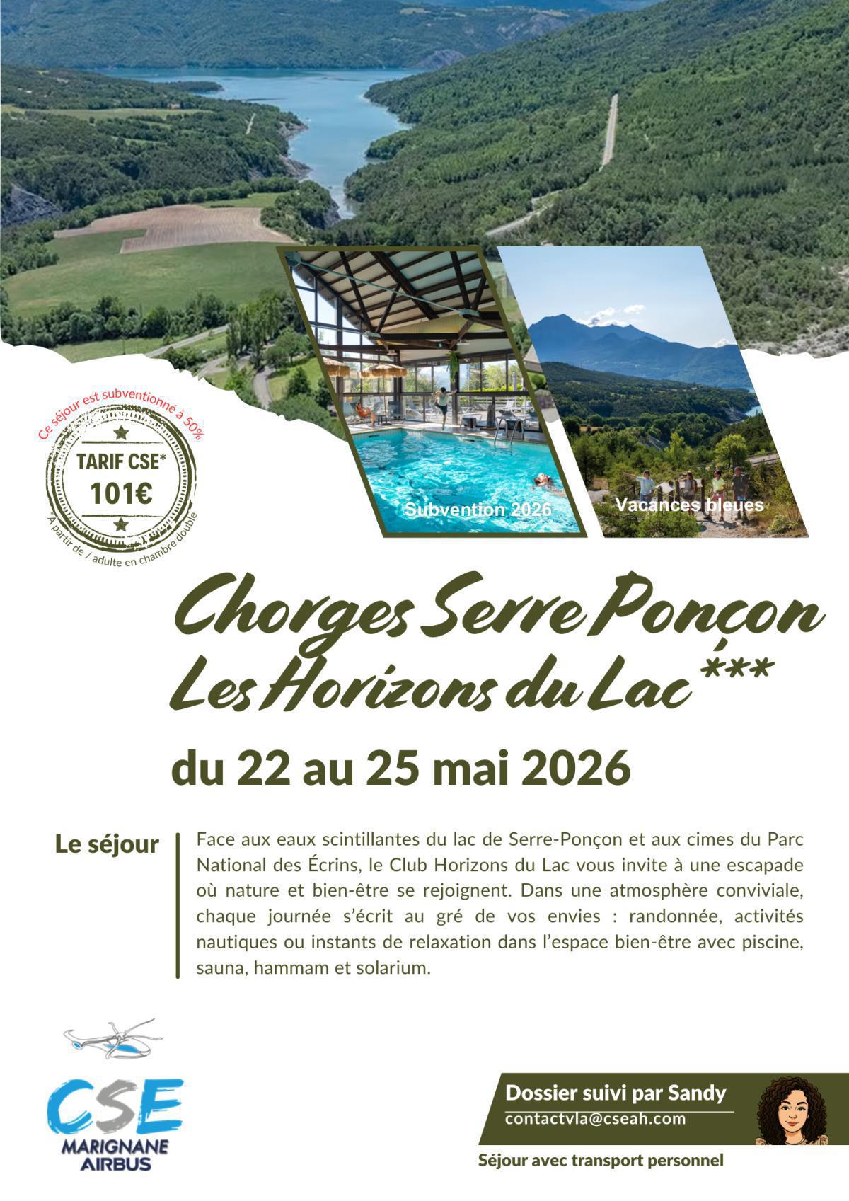 Un week end à Chorges, Port Camargue, Giens ou l'Isle sur la Sorgue?