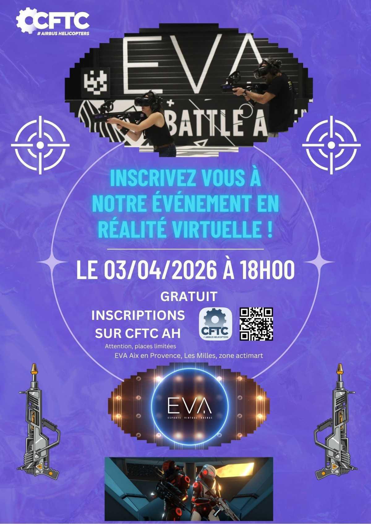 Evènement réalité virtuelle !