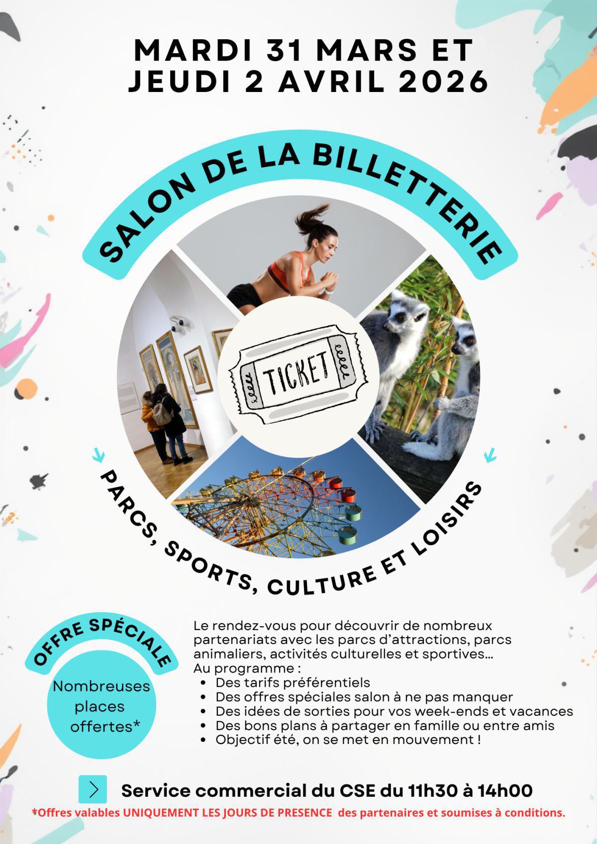 Salon de la billetterie
