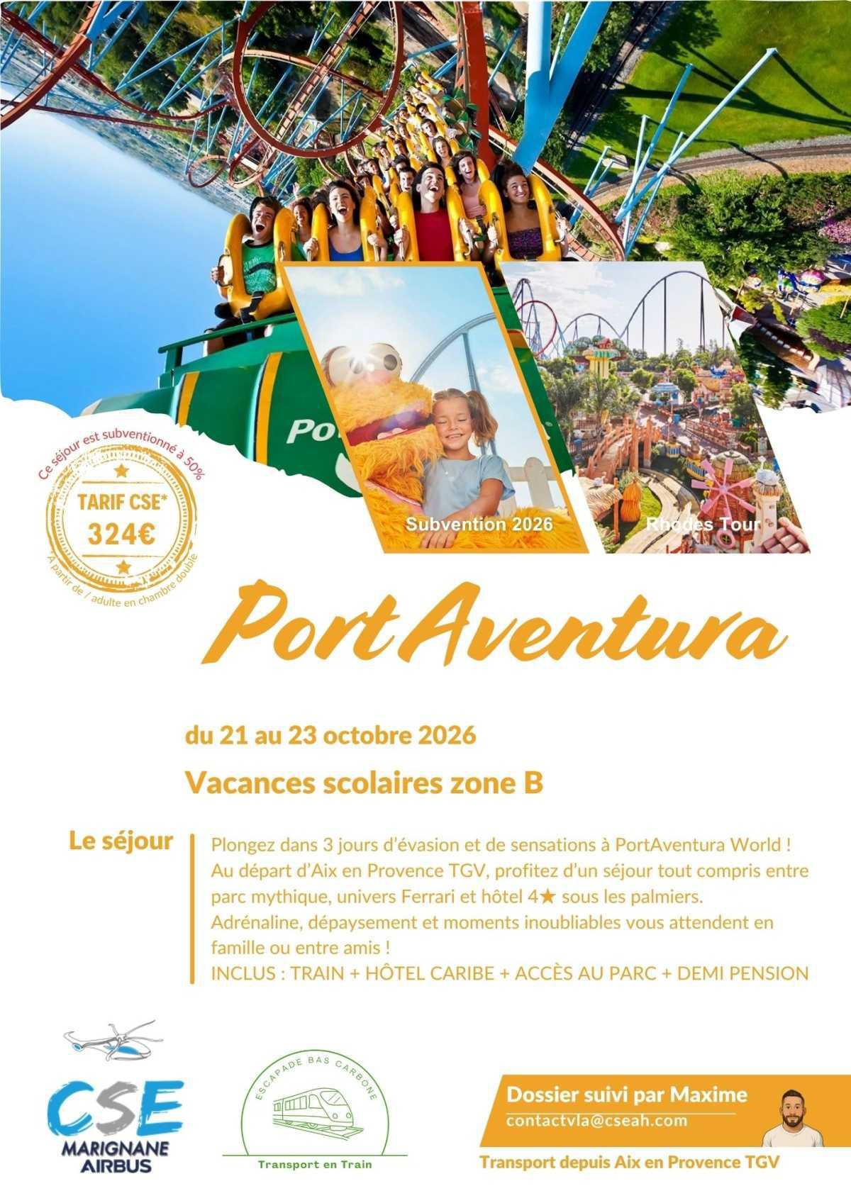 Port Aventura, Apt ou Espagne en octobre?