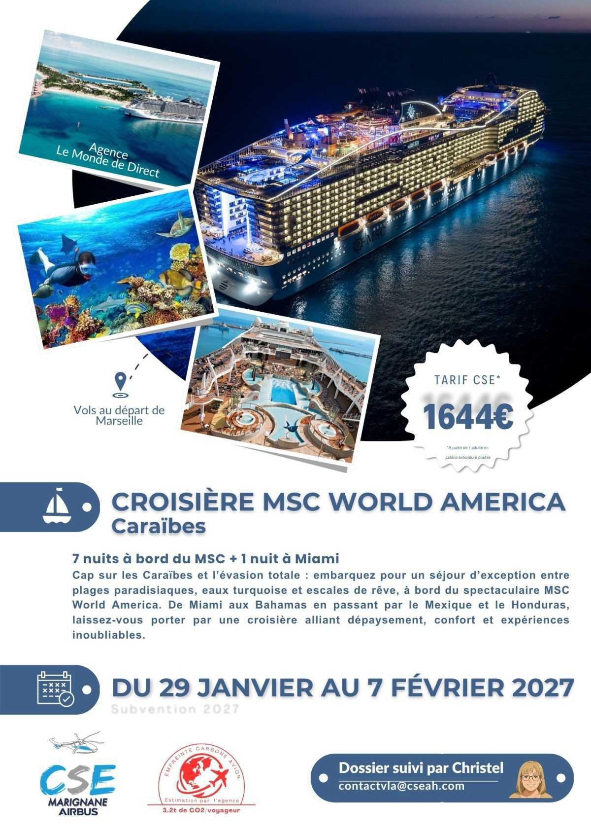 Une croisière en 2027 ?