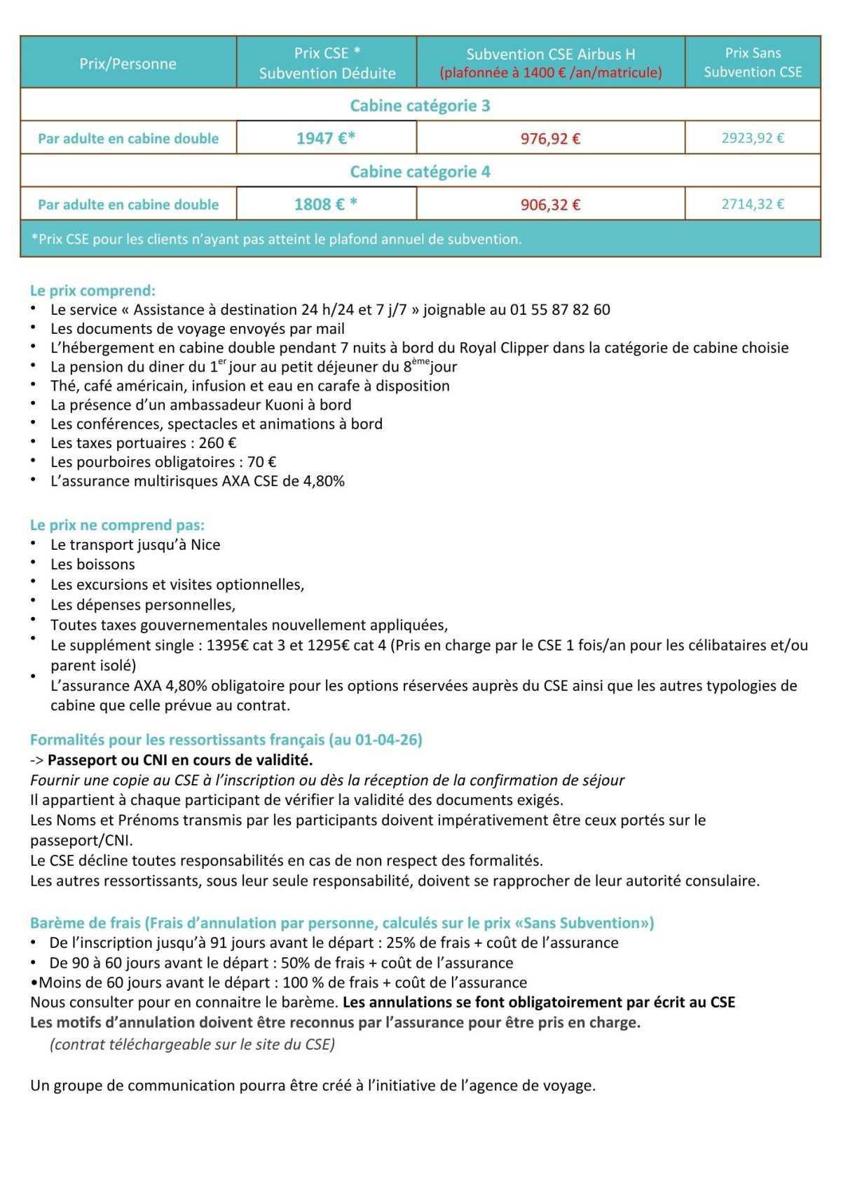 Une croisière en 2027 ?