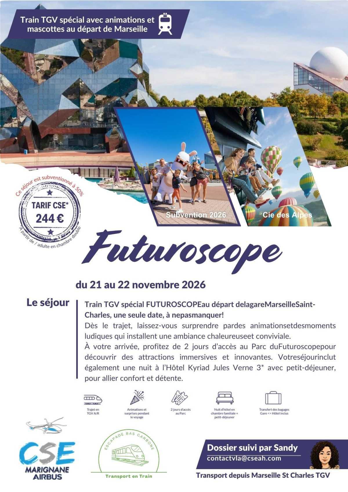 Eurodisney ou Futuroscope ?