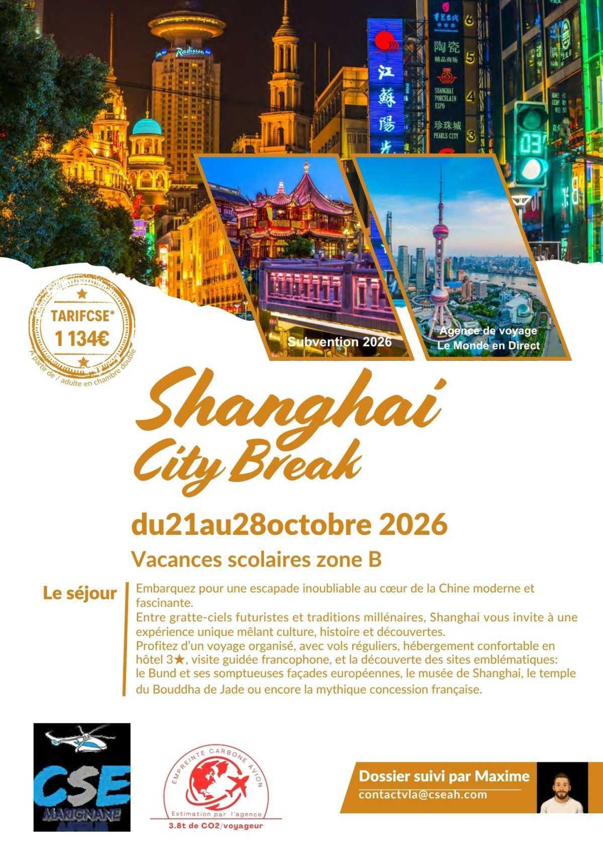 City break à Shangai ou Grand prix moto à Valence?