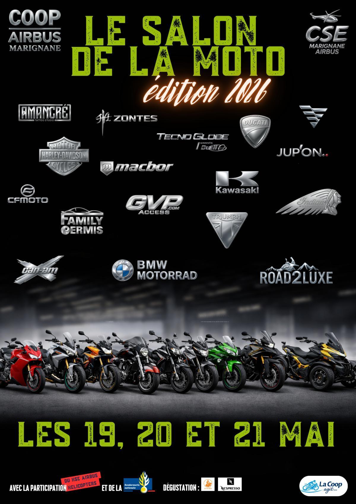 Salon de la moto. Faites vrombir votre passion !