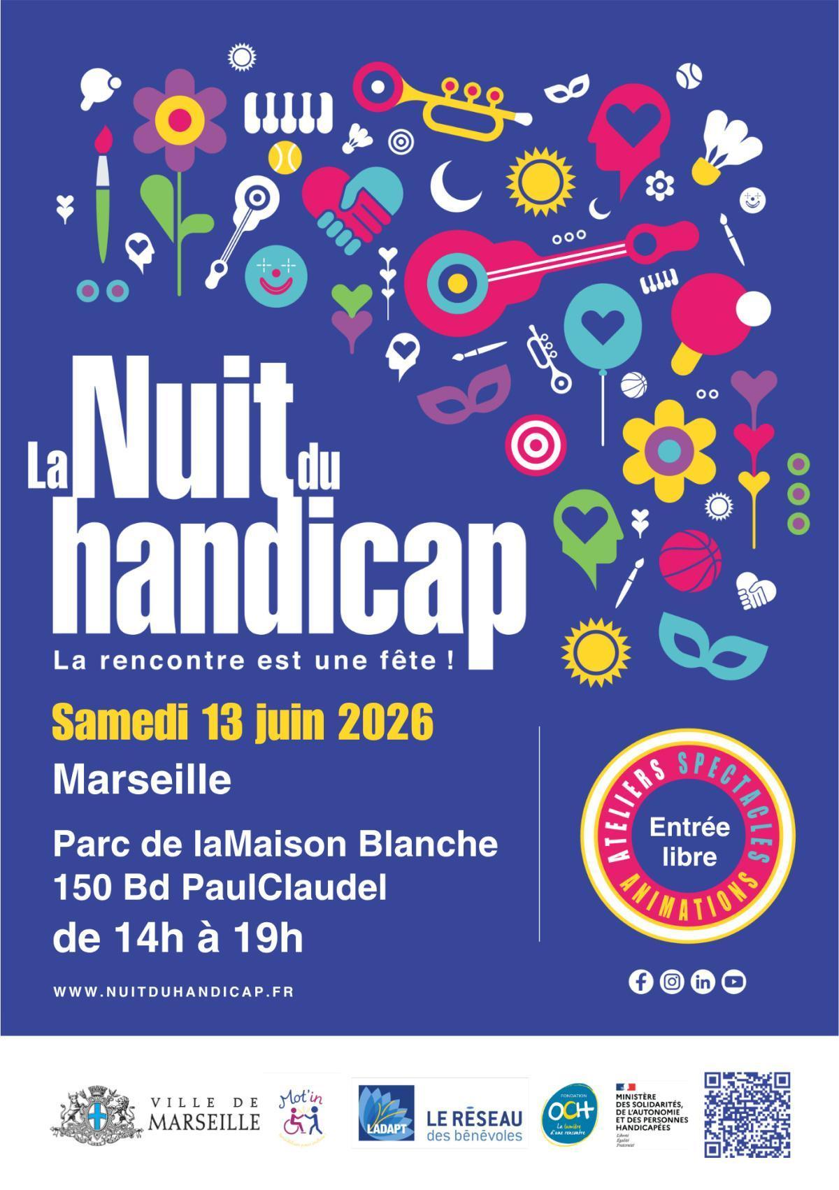 Soutenez la Nuit du Handicap 2026 à Marseille !