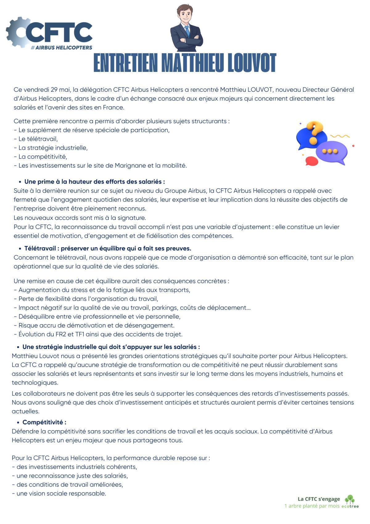 Entretien avec Matthieu Louvot