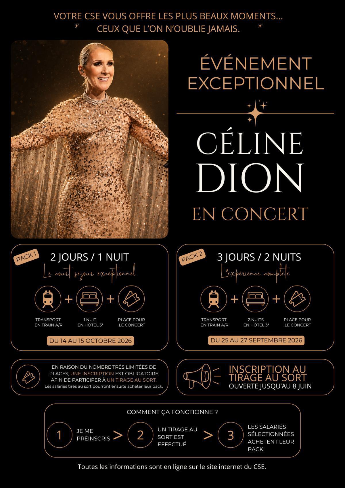 Céline DION en concert !