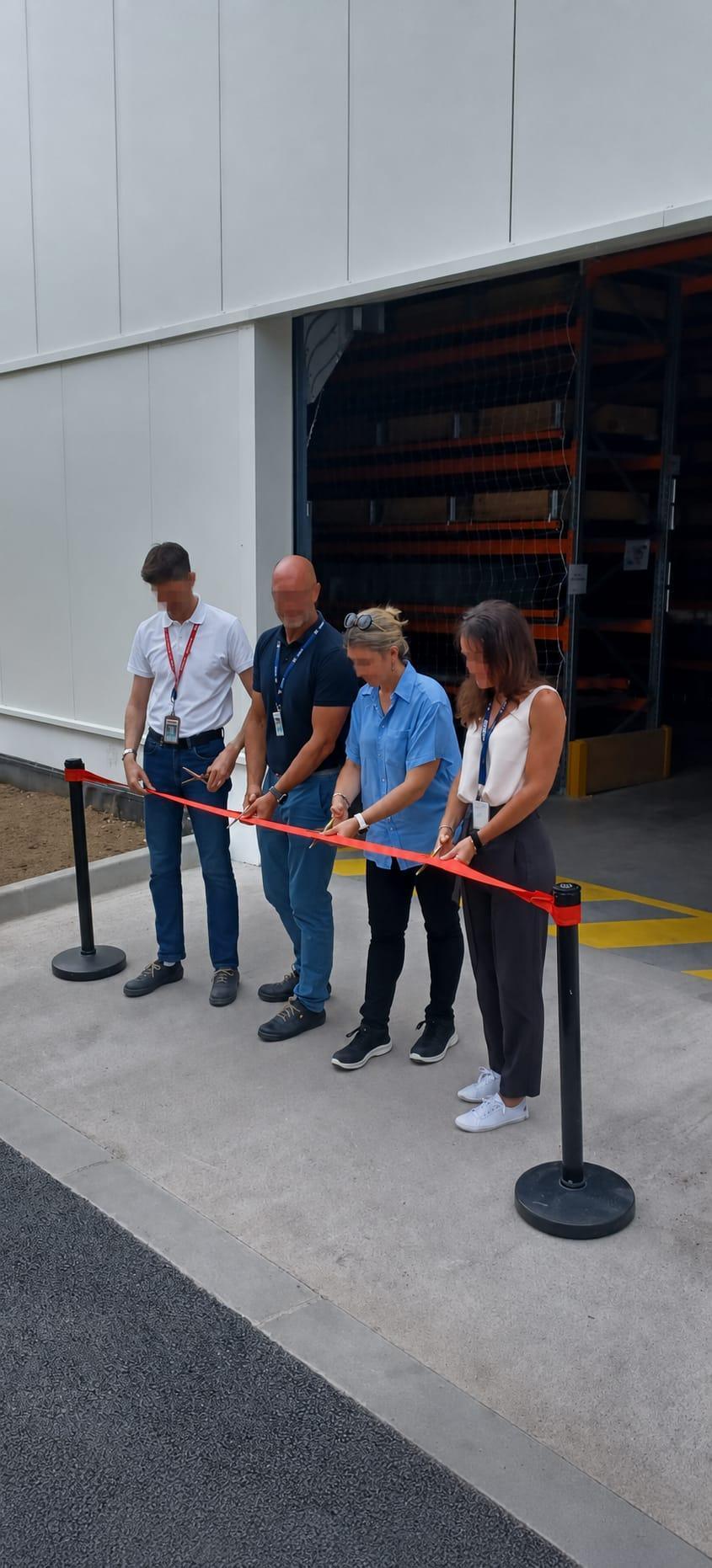 Inauguration bâtiment F5