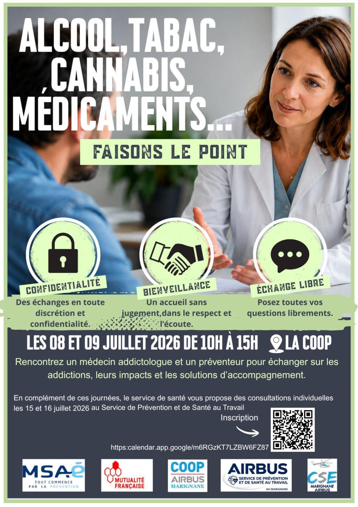 Alcool, tabac, cannabis, médicaments… Faisons le point !