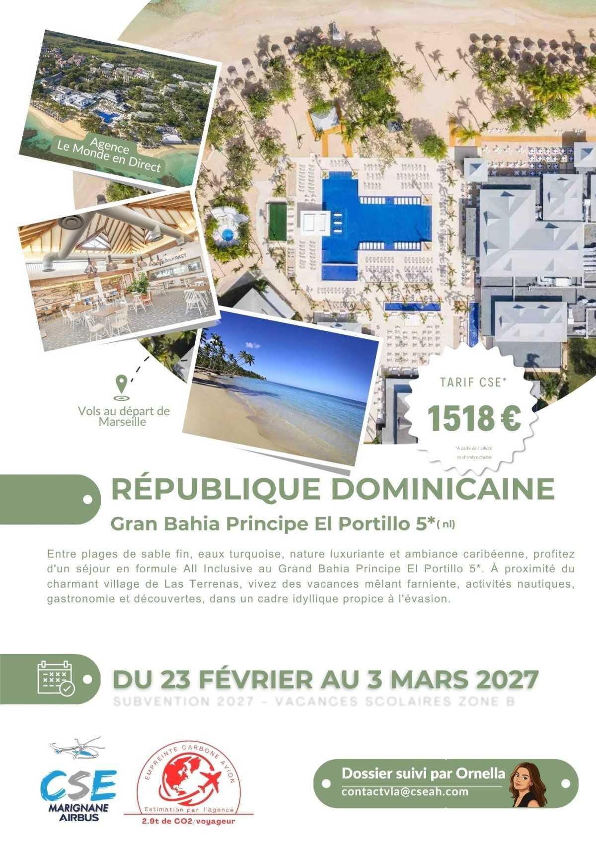 République dominicaine, Thaïlande/Laos ou Costa Rica?