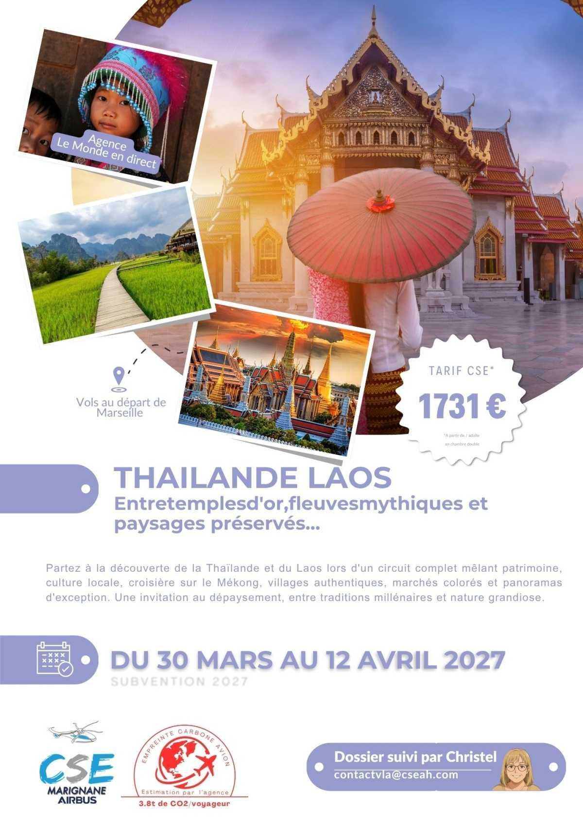 République dominicaine, Thaïlande/Laos ou Costa Rica?