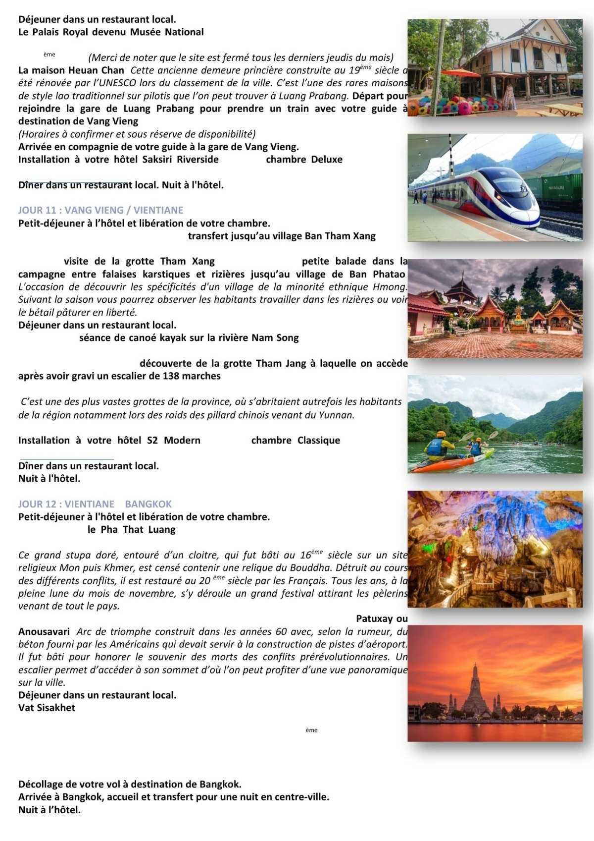 République dominicaine, Thaïlande/Laos ou Costa Rica?